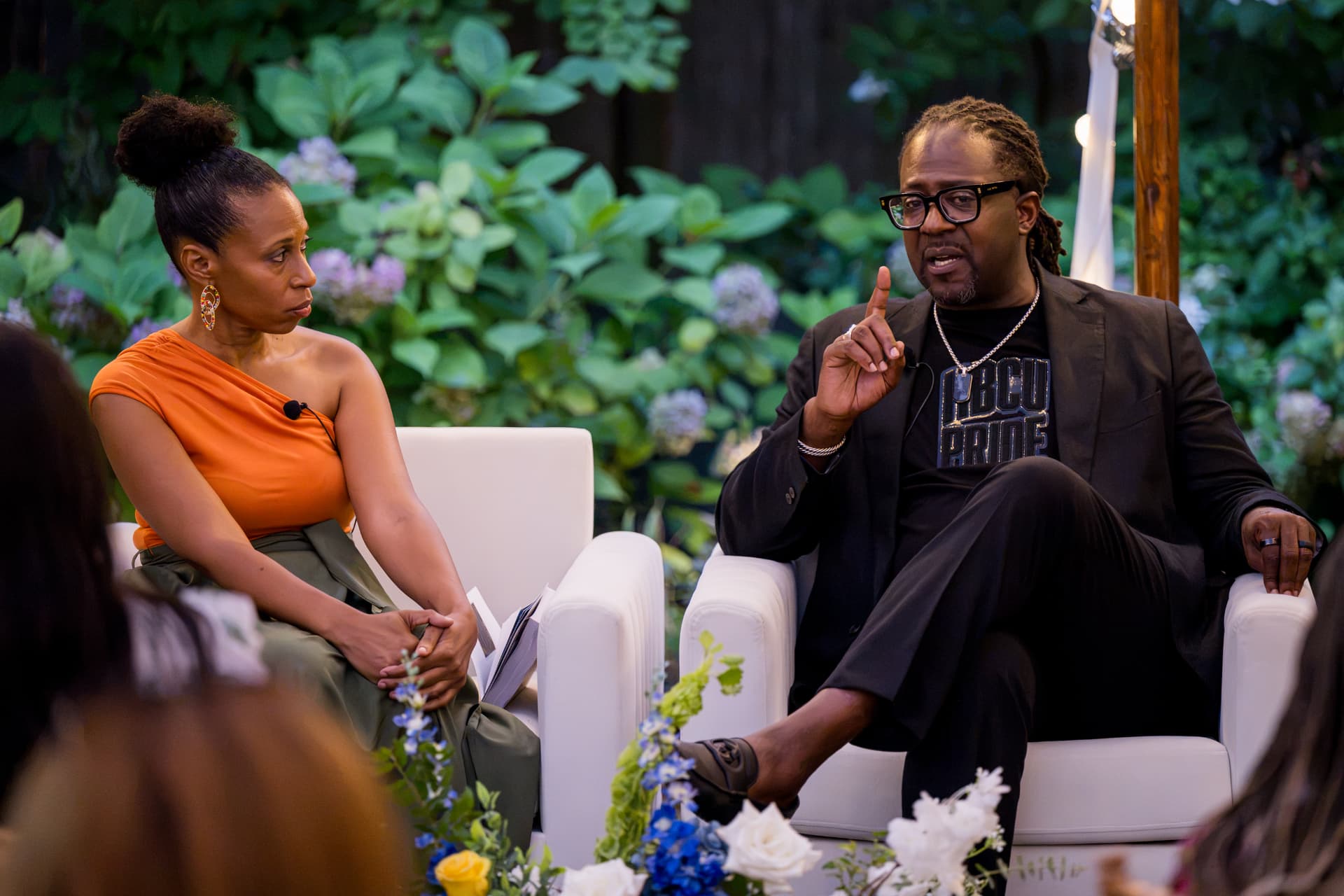 Panel conversation at Afrotech HealthStack on the Vineyard